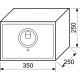 RS.25R FIN elektronický sejf na odtlačok prsta
