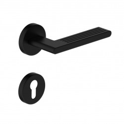 RK.C3 CAPRI kľučka na dvere / vložku čierna